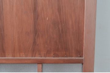 アンティーク建具　どこか懐かしさを感じる扉1枚(ドア、木製扉、ガラス扉)(R-081020)