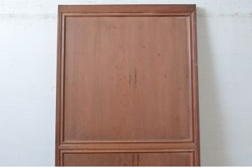 アンティーク建具　高級　特注品!!　上手物　凝ったデザインが目を惹かれる扉1枚(ドア、木製扉)(R-081021)