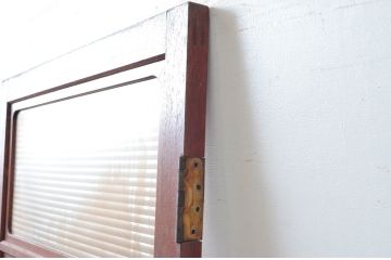 アンティーク建具　ノスタルジックで味わいのあるドア1枚(扉、ガラス扉、木製扉)(R-081022)