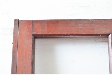 アンティーク建具　昭和レトロな雰囲気感じるドア1枚(扉、ガラス扉、木製扉)(R-081023)