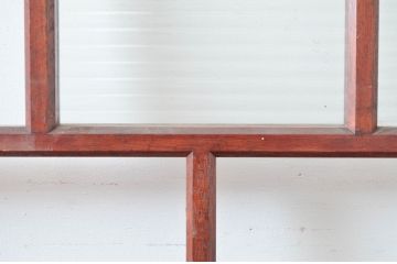 アンティーク建具　昭和レトロな雰囲気感じるドア1枚(扉、ガラス扉、木製扉)(R-081023)