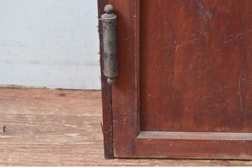 アンティーク建具　昭和レトロな雰囲気感じるドア1枚(扉、ガラス扉、木製扉)(R-081023)