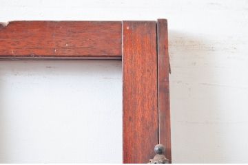 アンティーク建具　昭和レトロな雰囲気感じるドア1枚(扉、ガラス扉、木製扉)(R-081023)