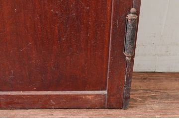 アンティーク建具　昭和レトロな雰囲気感じるドア1枚(扉、ガラス扉、木製扉)(R-081023)