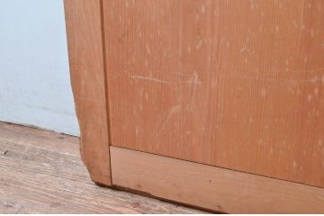 アンティーク建具　上手物!!　関西地方　上質な和の空間を演出する作りの良い格子蔵戸1枚(格子戸、引き戸、玄関戸)(R-081032)