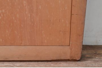 アンティーク建具　上手物!!　関西地方　上質な和の空間を演出する作りの良い格子蔵戸1枚(格子戸、引き戸、玄関戸)(R-081032)