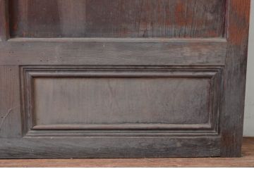 アンティーク建具　大正～昭和初期　希少デザイン　特大!! 空間の主役になる古い洋館のミラー付きドア1枚　(R-081034)