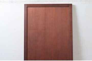アンティーク建具　長い歴史を刻んだ風合いが魅力的な扉1枚(ドア、板戸、舞良戸、まいらど)(R-081047)