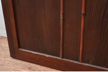 アンティーク建具　デザインが魅力的!古い数奇屋の和風引き戸1枚(ガラス戸、建具)(R-081048)