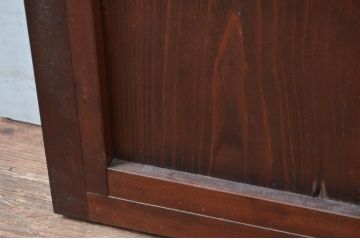 アンティーク建具　デザインが魅力的!古い数奇屋の和風引き戸1枚(ガラス戸、建具)(R-081048)