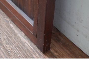 アンティーク建具　デザインが魅力的!古い数奇屋の和風引き戸1枚(ガラス戸、建具)(R-081048)