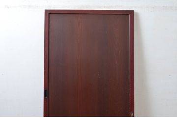アンティーク建具　上質な和の空間を演出する舞良戸扉1枚(ドア、まいらど、板戸)(R-081062)