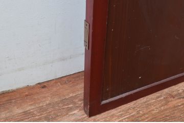 アンティーク建具　上質な和の空間を演出する舞良戸扉1枚(ドア、まいらど、板戸)(R-081062)