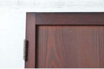 アンティーク建具　落ち着いた和の空間を演出するガラス帯戸1枚(扉、ドア、ガラス戸、帯戸)(R-081087)