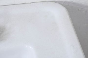 和製ビンテージ　希少!!　東洋陶器　TOTO　ヨーロピアン　クラシックな美しさと空間の開放感が魅力のペデスタルシンク(洗面台、流し、手洗いスタンド、ウォッシュスタンド、店舗什器)(R-081099)
