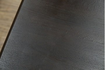 和製ビンテージ　オールドカリモク(karimoku)　マガジンラック付き　木のぬくもり感じるサイドテーブル(電話台、飾り台、ディスプレイ台、陳列棚、コンソールテーブル、ヴィンテージ)(R-081100)