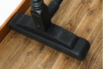 フランスアンティーク　挽物(ターニングレッグ)フレーム　挽き物細工が美しいデザインのハンガーラック(コートハンガー、洋服掛け、コート掛け、ドレスハンガー、店舗什器、キャスター付き、クロージングレール)(R-081109)
