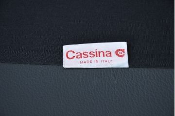 中古　超美品　Cassina(カッシーナ)　MARALUNGA(マラルンガ)　専門店にて再塗装リペア済!高級感あふれる3人掛けソファ(3P、三人掛けソファ)(現行定価約240万円)(R-081116)