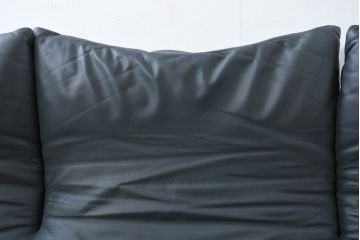 中古　超美品　Cassina(カッシーナ)　MARALUNGA(マラルンガ)　専門店にて再塗装リペア済!高級感あふれる3人掛けソファ(3P、三人掛けソファ)(現行定価約240万円)(R-081116)