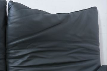 中古　超美品　Cassina(カッシーナ)　MARALUNGA(マラルンガ)　専門店にて再塗装リペア済!高級感あふれる3人掛けソファ(3P、三人掛けソファ)(現行定価約240万円)(R-081116)