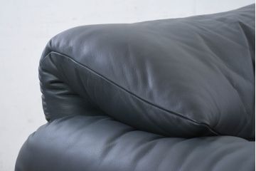 中古　超美品　Cassina(カッシーナ)　MARALUNGA(マラルンガ)　専門店にて再塗装リペア済!高級感あふれる3人掛けソファ(3P、三人掛けソファ)(現行定価約240万円)(R-081116)