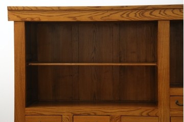 中古　超美品　美しい木目と品のある佇まいが魅力の水屋箪笥サイドボード　(R-081121)
