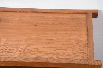 中古　美しい木目と品のある佇まいが魅力の水屋箪笥サイドボード(収納箪笥、戸棚、収納棚、食器棚)(R-081122)