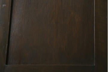 和製アンティーク　希少デザイン　樺(カバ)材　傘立て付きの珍しいデザインが素敵な下駄箱　(R-081126)