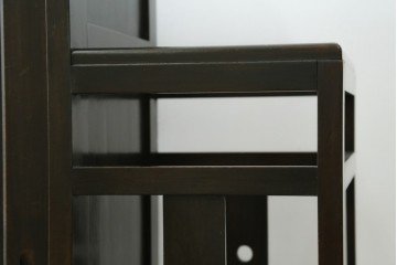 和製アンティーク　希少デザイン　樺(カバ)材　傘立て付きの珍しいデザインが素敵な下駄箱　(R-081126)