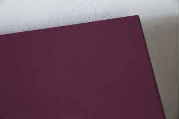 未使用　展示品　二本松民芸家具　田中家具　気品ある桜のデザインが美しい紫色に映えるモダンデザインの仏壇 定価約36万円相当　(R-081137)