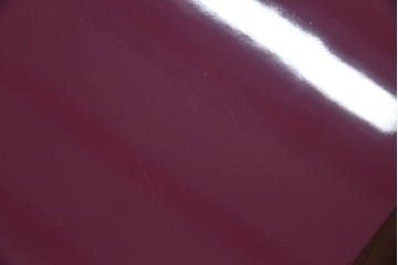 未使用　展示品　二本松民芸家具　田中家具　気品ある桜のデザインが美しい紫色に映えるモダンデザインの仏壇 定価約36万円相当　(R-081137)