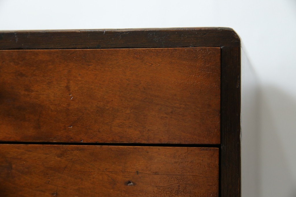 和製アンティーク　懐かしい雰囲気の五段小引き出し　(R-081144)