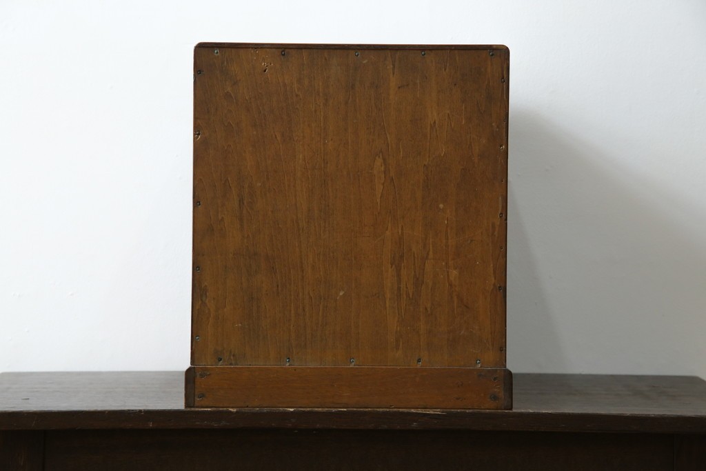 和製アンティーク　懐かしい雰囲気の五段小引き出し　(R-081144)