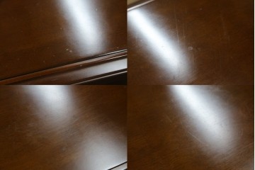 中古　美品　国会議事堂納品の高級家具メーカー　徳田家具　上品な佇まいで存在感のあるサイドボード　(R-081148)