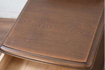 中古　松永工房　Continue(カンティーニュ)　C-09　シンプルなデザインで取り入れやすい!収納できるサイドテーブル(サイドチェスト、引き出し)(R-081150)