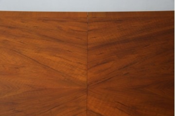 中古　美品　最高級アメリカ家具ブランド　JOHN WIDDICOMB(ジョン ウィディコム)　マホガニー材　保護天板・テーブルパッド付き　格式高い空間を演出する大型ダイニングテーブル　定価約120万円　(R-081156)