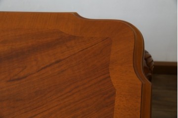 中古　美品　最高級アメリカ家具ブランド　JOHN WIDDICOMB(ジョン ウィディコム)　マホガニー材　保護天板・テーブルパッド付き　格式高い空間を演出する大型ダイニングテーブル　定価約120万円　(R-081156)