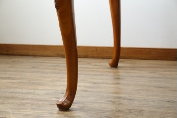 中古　美品　最高級アメリカ家具ブランド　JOHN WIDDICOMB(ジョン ウィディコム)　マホガニー材　保護天板・テーブルパッド付き　格式高い空間を演出する大型ダイニングテーブル　定価約120万円　(R-081156)