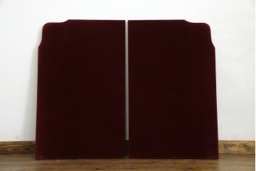 中古　美品　最高級アメリカ家具ブランド　JOHN WIDDICOMB(ジョン ウィディコム)　マホガニー材　保護天板・テーブルパッド付き　格式高い空間を演出する大型ダイニングテーブル　定価約120万円　(R-081156)