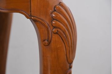 中古　美品　最高級アメリカ家具ブランド　JOHN WIDDICOMB(ジョン ウィディコム)　マホガニー材　格式高い空間を演出する大型ダイニングテーブル(4人掛け、6人掛け、食卓、天板カバー付き)(定価約120万円)(R-081156)