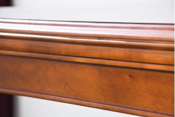 中古　美品　最高級アメリカ家具ブランド　JOHN WIDDICOMB(ジョン ウィディコム)　マホガニー材　格式高い空間を演出する大型ダイニングテーブル(4人掛け、6人掛け、食卓、天板カバー付き)(定価約120万円)(R-081156)