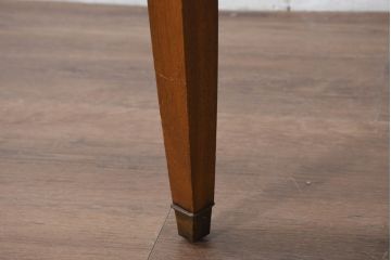 中古　美品　DREXEL HERITAGE(ドレクセルヘリテイジ)　直線的なフォルムが美しいオットマン(スツール、椅子、イス、チェア)(R-081158)