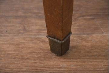 中古　美品　DREXEL HERITAGE(ドレクセルヘリテイジ)　直線的なフォルムが美しいオットマン(スツール、椅子、イス、チェア)(R-081158)