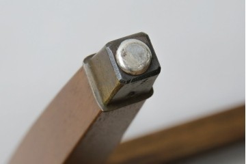 中古　美品　DREXEL HERITAGE(ドレクセルヘリテイジ)　直線的なフォルムが美しいオットマン　(R-081158)