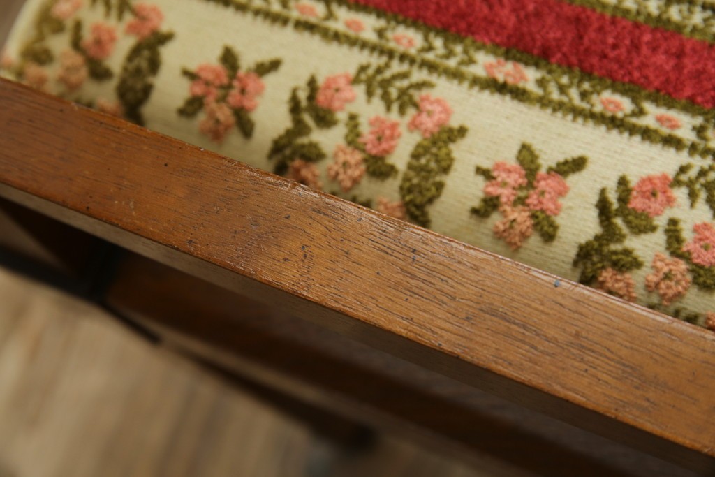 中古　美品　DREXEL HERITAGE(ドレクセルヘリテイジ)　直線的なフォルムが美しいオットマン　(R-081158)