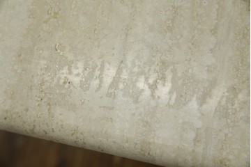 イタリアビンテージ　高級イタリア輸入家具　重厚感あふれる総大理石の大型なダイニングテーブル　(R-081159)