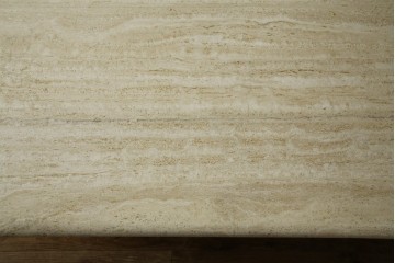 イタリアビンテージ　高級イタリア輸入家具　重厚感あふれる総大理石の大型なダイニングテーブル　(R-081159)