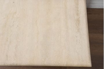 イタリアビンテージ　高級イタリア輸入家具　重厚感あふれる総大理石のコーヒーテーブル(センターテーブル、リビングテーブル、カフェテーブル)(R-081160)
