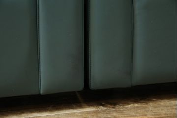 アメリカビンテージ　高級輸入家具　Knoll(ノル)　フィスターコレクション　総革の贅沢な1人掛けラウンジソファ4脚セット(レザー、一人掛け、1Pソファ、アームソファ、ヴィンテージ、ノール、バラ売り可能)(現行定価4脚で約280万円)(R-081163)