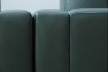 アメリカビンテージ　高級輸入家具　Knoll(ノル)　フィスターコレクション　総革の贅沢な1人掛けラウンジソファ4脚セット(レザー、一人掛け、1Pソファ、アームソファ、ヴィンテージ、ノール、バラ売り可能)(現行定価4脚で約280万円)(R-081163)